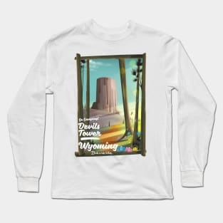 Go Camping! Devils Tower Wyoming Long Sleeve T-Shirt